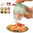 4 in 1 Portable Handheld Electric Vegetable Cutter Set Kitchen Slicer Chopper Food Grinder Processor