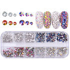  1440 Piece Rhinestones Crystal Professional Nail Art Kit