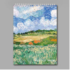 Large 8K Premium Sketch Book Art Drawing Painting Sketching Notebook (Plain near Auvers)