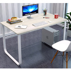 Hercules Wood & Steel Computer Desk (White)