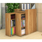 Infinity Vertical Cabinet Shelving System 2-Drawer (Oak)