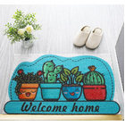 Super Absorbent Floor Bath Door Mat Non-Slip Rug Doormat - Welcome Home Plants 