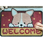 Large Super Absorbent Floor Bath Mat Non-Slip Rug Carpet (60 x 90, Cute Dog)