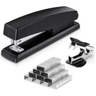 Office Desktop Stapler Set with Staples and Staple Remover