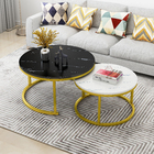 Synergy 2 In 1 Lush Marble Look Designer Coffee Table