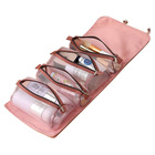 4 in 1 Makeup Pouch Set Cosmetic Organizer Folding Travel Case Toiletry Hanging Bag