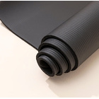 Health and Fitness Extra Thick Yoga Mat 8mm (Black)