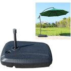 Outdoor Umbrella Stand Sand/Water Filled Cantilever Base Holder