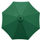 3m Patio Umbrella Replacement Cover 10ft 8 Ribs Large Outdoor Canopy (Green)